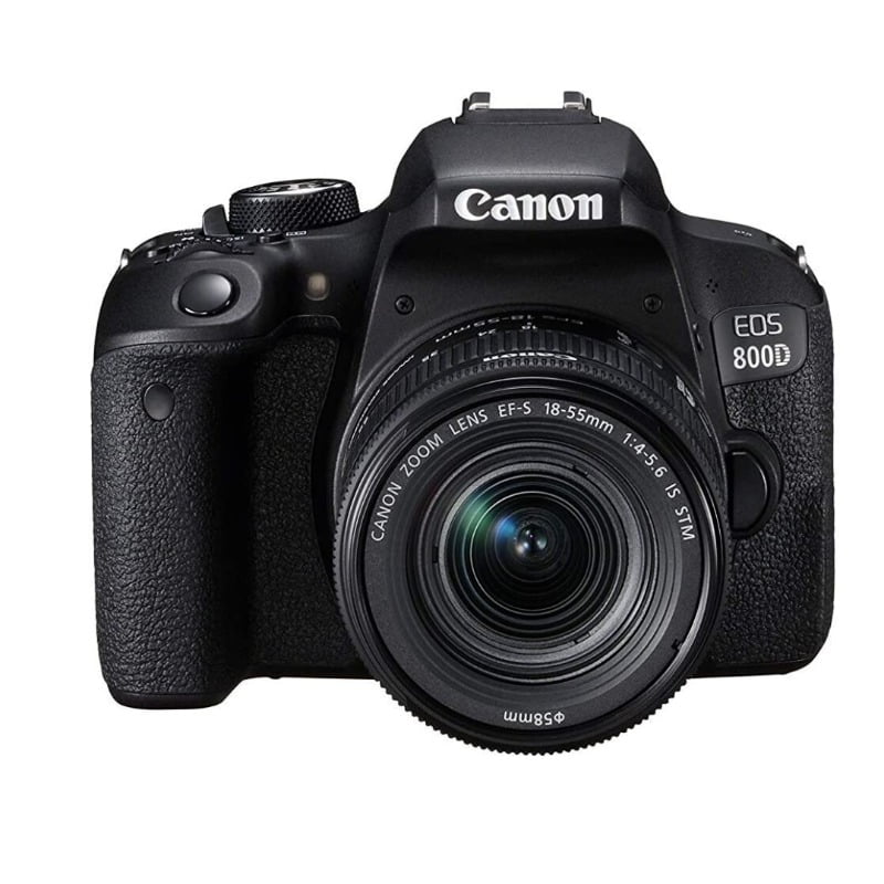 Canon EOS 800D DSLR Camera with EF-S 18-55mm f/4-5.6 IS STM Lens