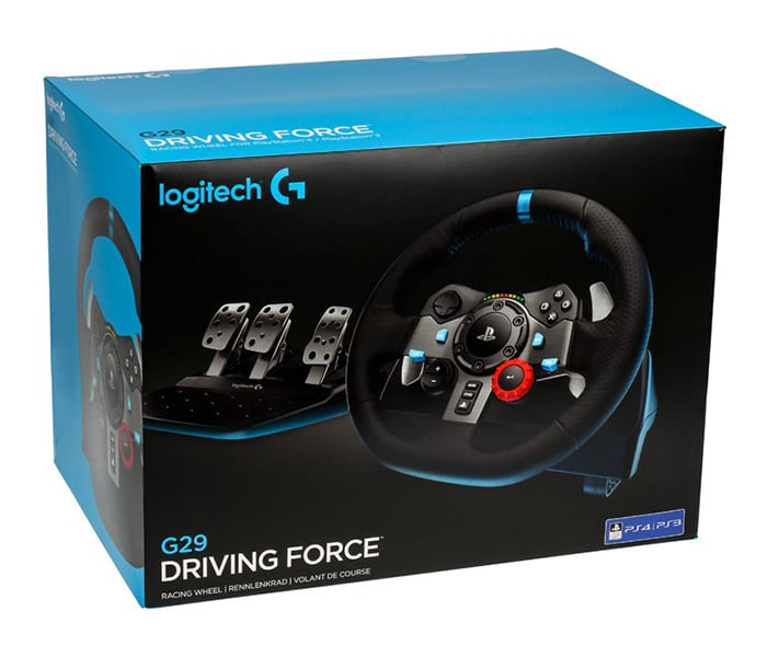 Logitech G29 Driving Force Racing Wheel – Force Feedback Gaming Steering Wheel
